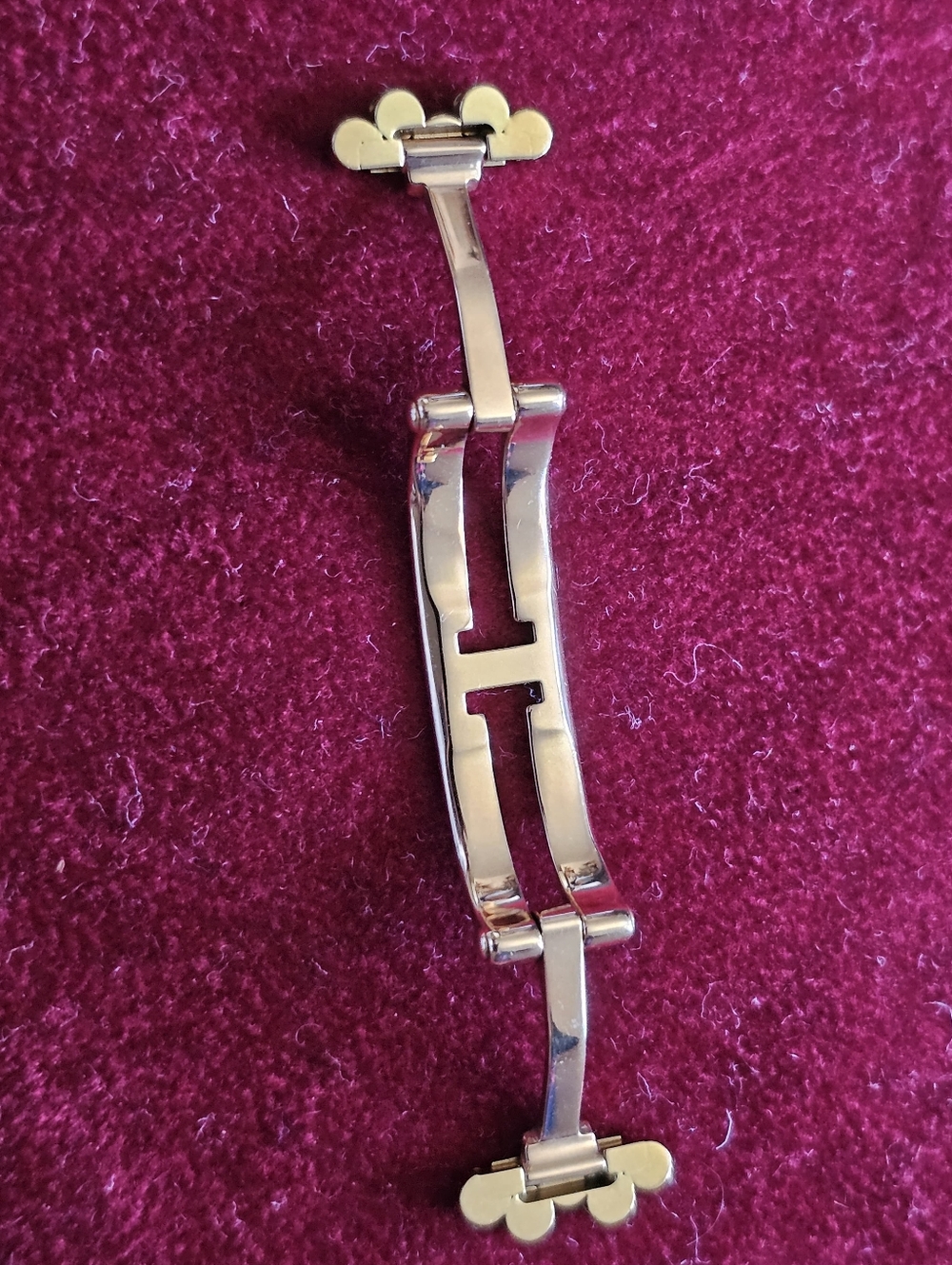 Cartier 18K Gold Bracelet Part/clasp For Cartier Trinity 18K Cold Watch - Picture 6 of 13